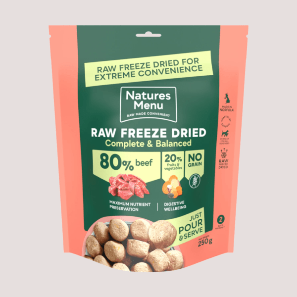 Natures Menu Beef Freeze Dried Nuggets