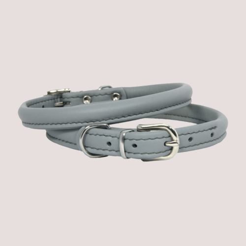 Earthbound Rolled Leather Collar