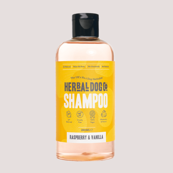 Herbal Dog Raspberry & Vanilla Shampoo 250ml