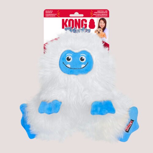 KONG Frizzles Christmas Yeti Dog Toy
