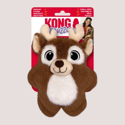 KONG Snuzzles Reindeer Dog Toy Small