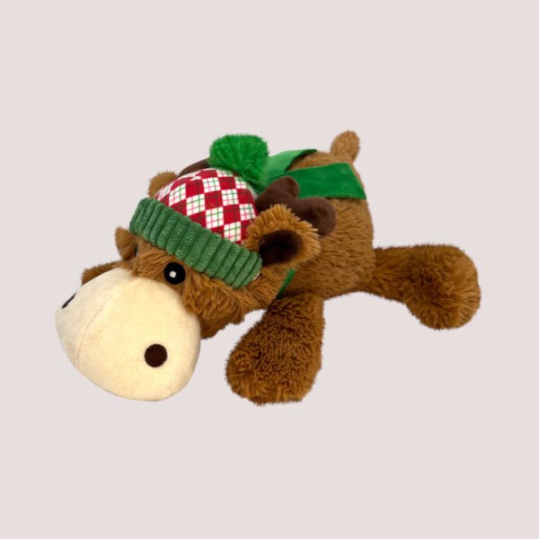 KONG Cozie Reindeer Dog Toy