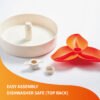 PetDreamHouse Spin Feeder Orange