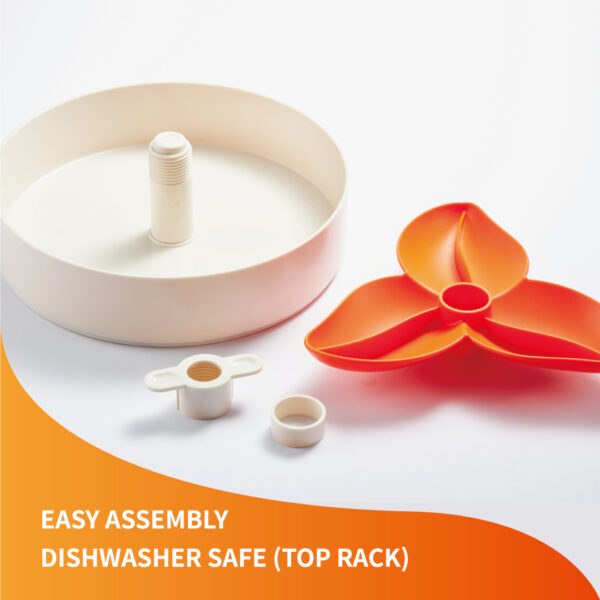 PetDreamHouse Spin Feeder Orange
