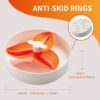PetDreamHouse Spin Feeder Orange