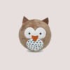 PetFace Round Owl Plush Ball