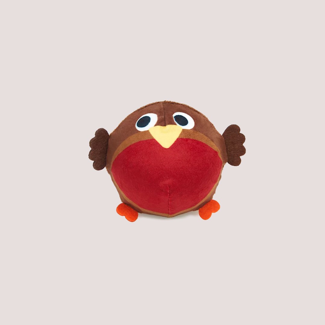 PetFace Ralf Robin Squeaker Plush