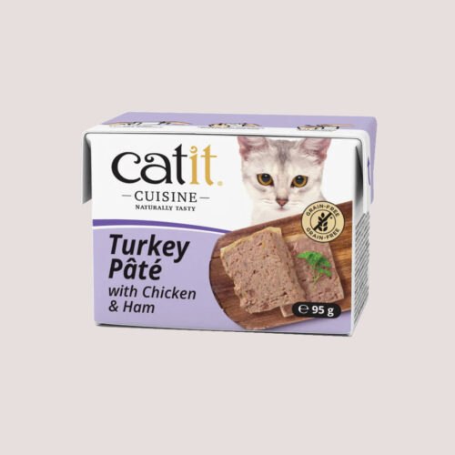 Catit Turkey with Chicken & Ham Cat Pate
