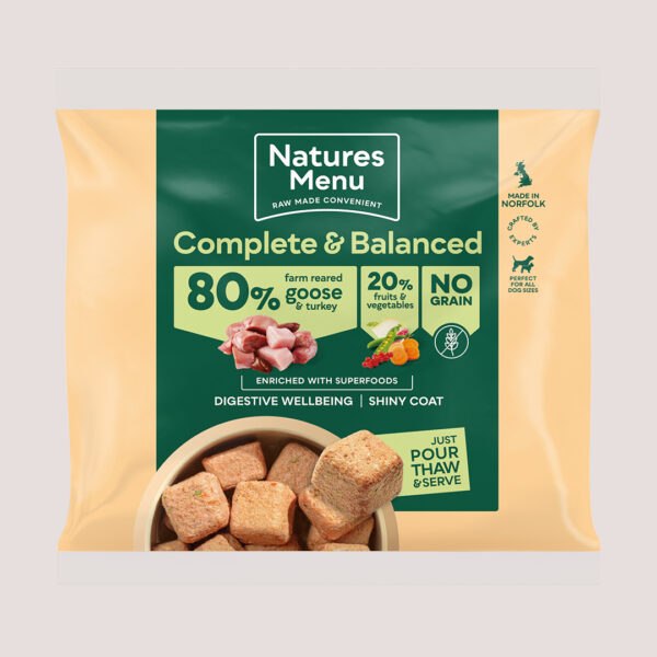 Natures Menu Goose & Turkey Nuggets 1kg