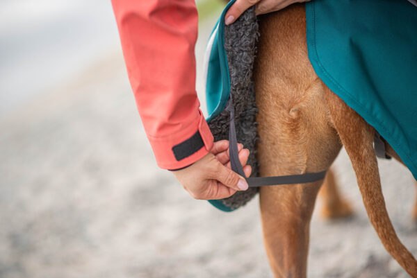 Pomppa Perus Waterproof Dog Coat With Harness Opening