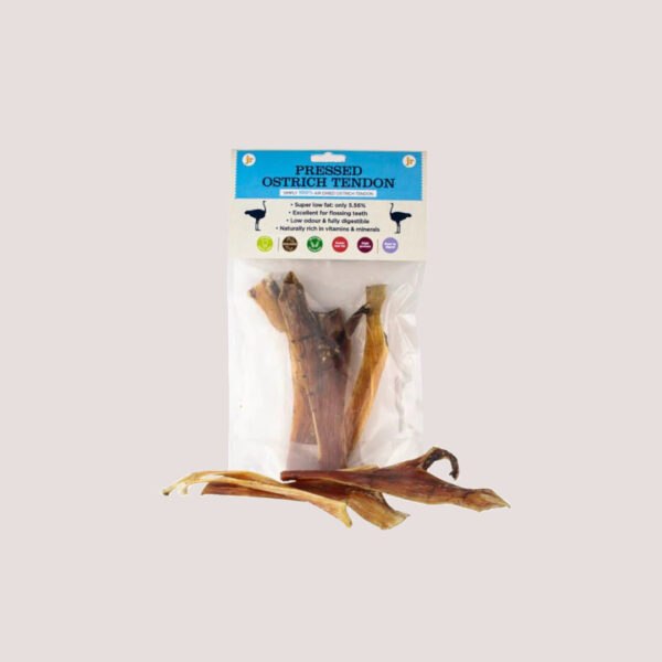 JR Ostrich Pressed Tendon Pack of 3