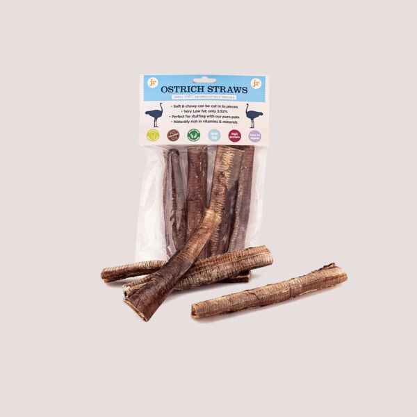 JR Ostrich Straws (Trachea) Pack Of 4