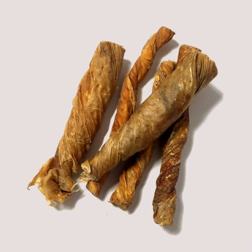 Dried Beef Twisted Bladder 250g