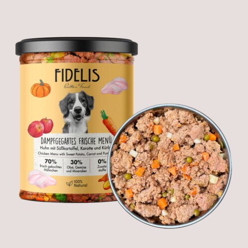 Fidelis Chicken Sweet Potato Carrot & Apple 400g