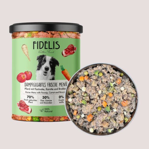 Fidelis Horse With Parsnip, Carrot & Broccoli 800g