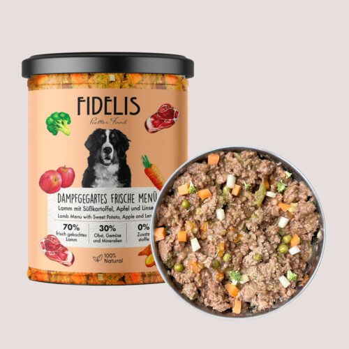 Fidelis Lamb with Sweet Potato, Apple & Lentils 800g