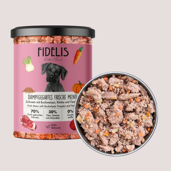Fidelis Pork With Buckwheat, Pumpkin & Fennel 800g