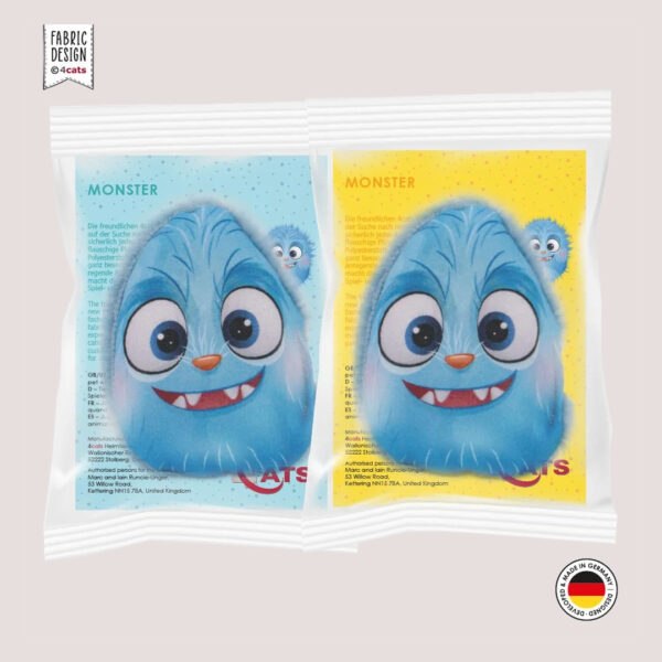 4Cats Valerian Blue Monster Pillow