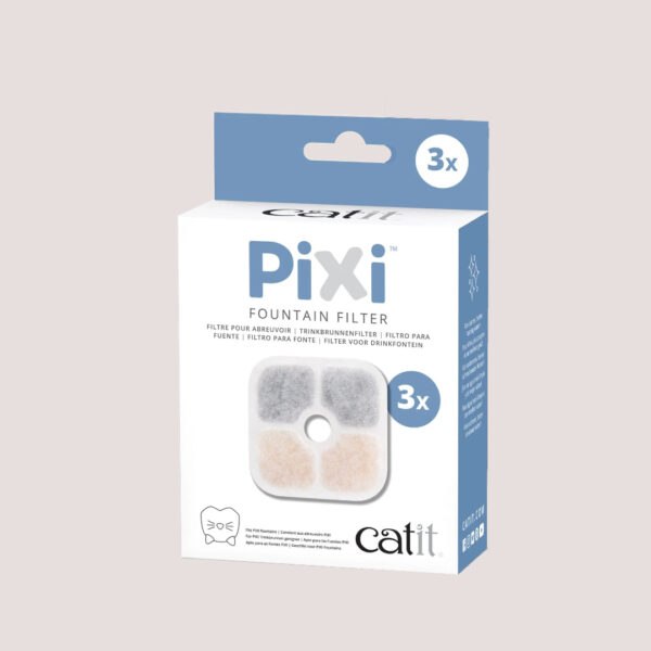 Catit Pixi Water Fountain Replacement Filter 3pk
