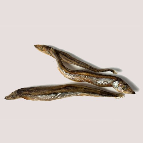 Freeze dried capelin