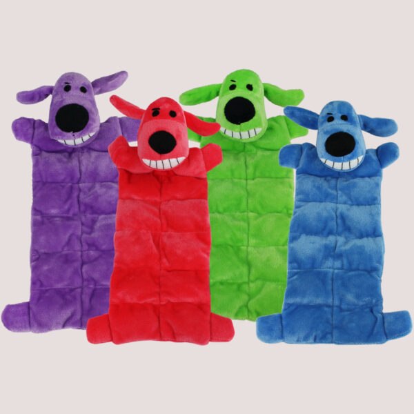 Loofa Squeaker Mat Dog Toy