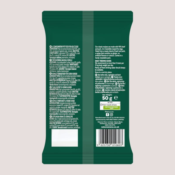 Natures Menu Beef & Pork Training Treats
