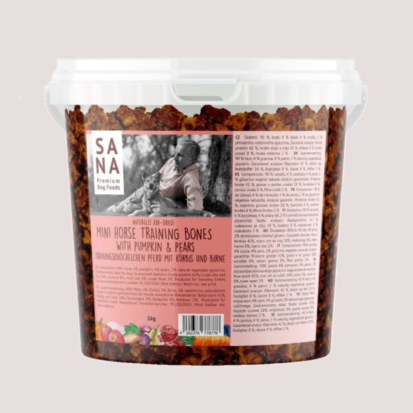 SANA Mini Horse Pumpkin & Pear Training Bones 1kg