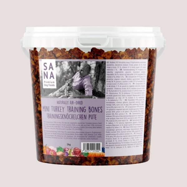 SANA Mini Training Turkey & Sweet Potato Bones 1kg