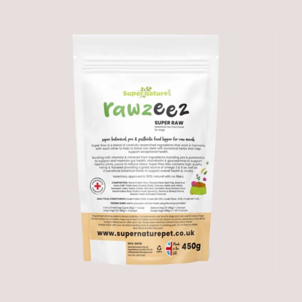 Supernature Rawzeez Botanical Boost 450g