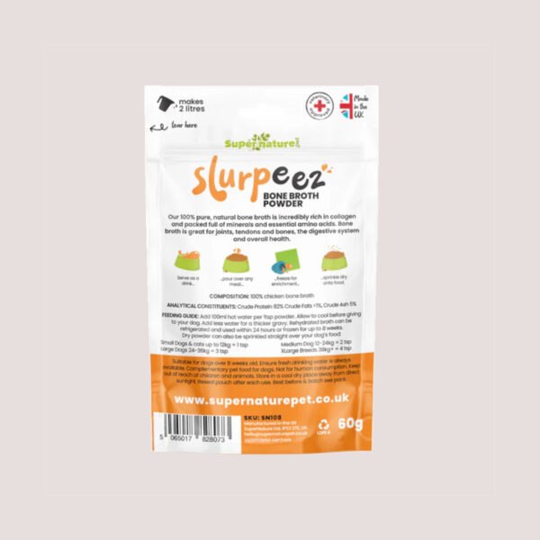 Supernature Slurpeez Chicken Bone Broth Powder 60g