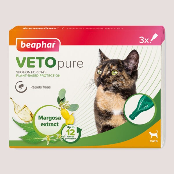 VETOpure Cat Tick & Flea Repellent Pipette