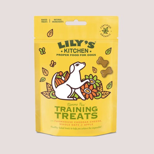 Lily's Kitchen Training Treats Cheese & Apple 80g