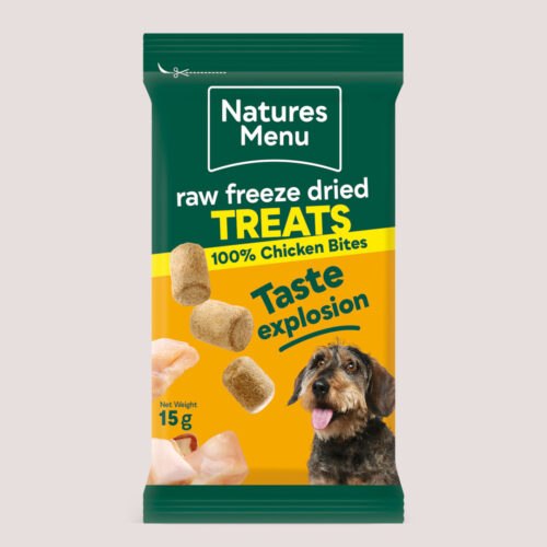 Natures Menu Freeze Dried Chicken Meat Bites 15g