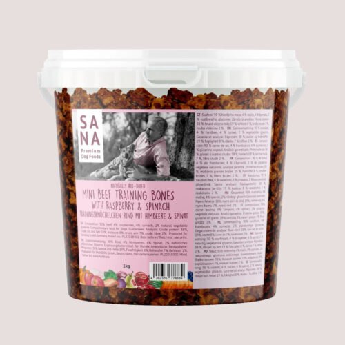 SANA Beef Raspberry & Spinach Bone 1kg