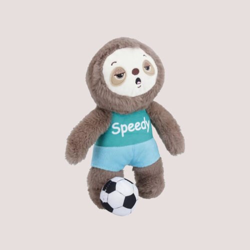 Sport Sloth Speedy Dog Soft Toy