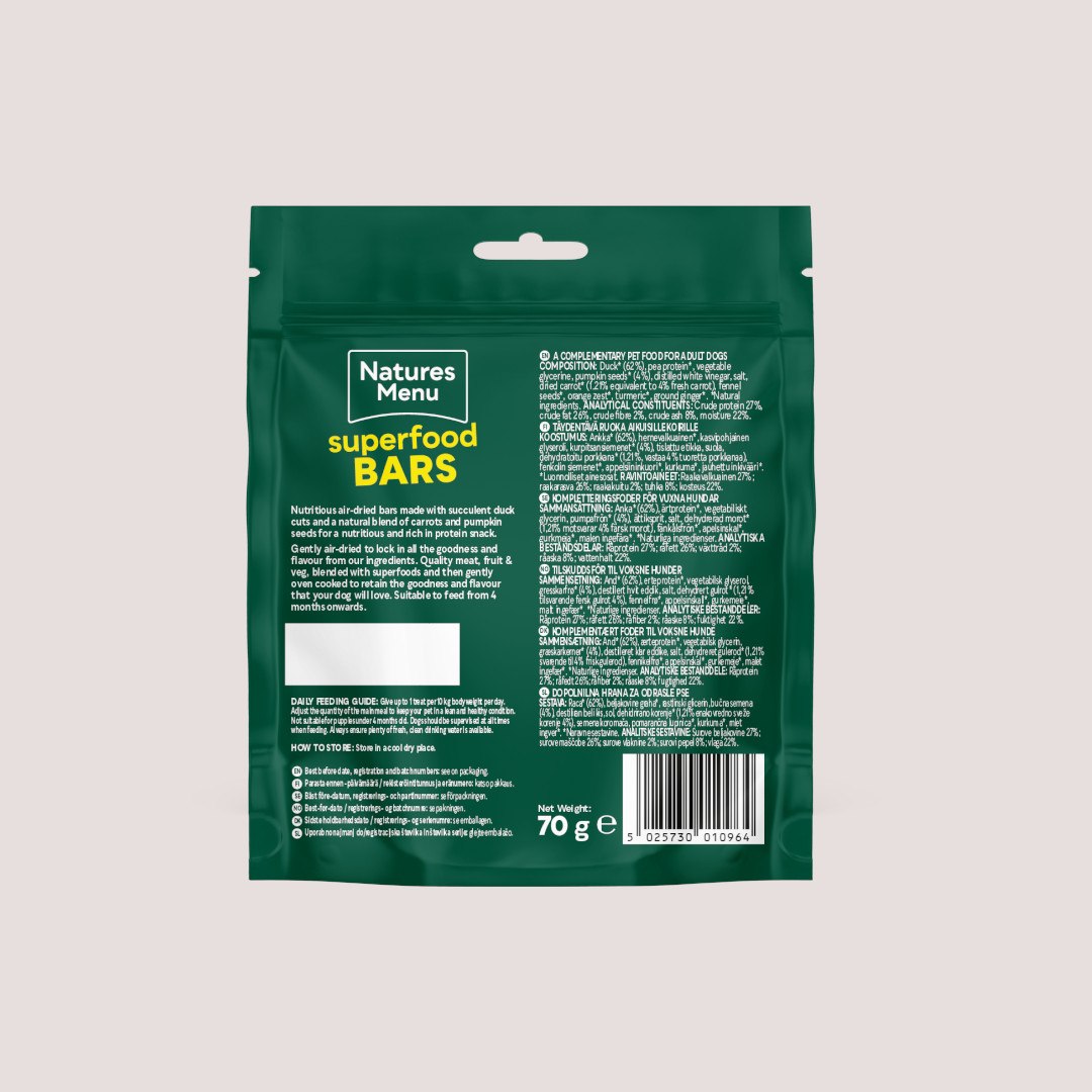 Natures Menu Duck Superfood Bar