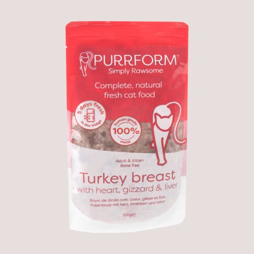 Purrform Turkey With Heart Liver & Kidney 300g