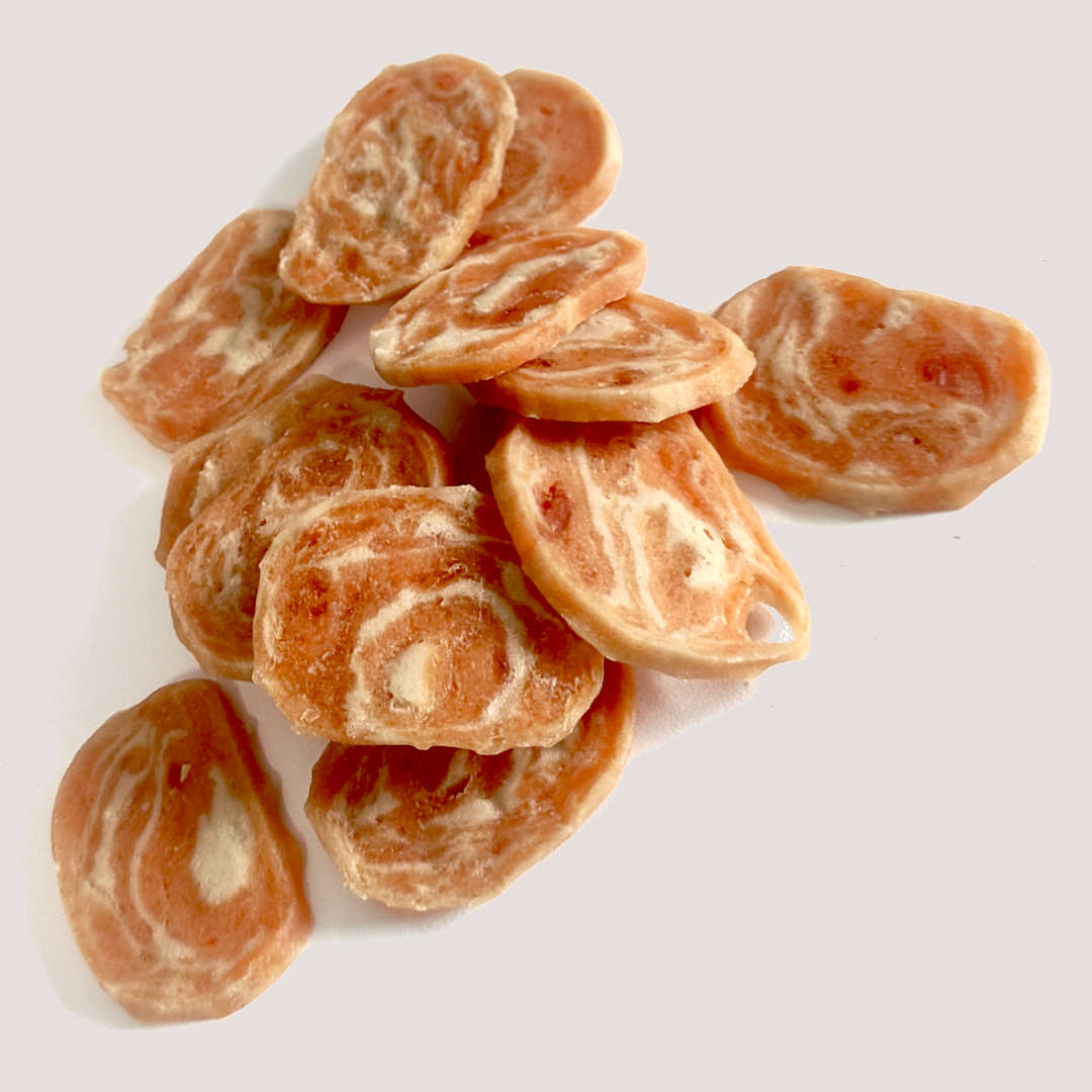 Chicken Soft Bone Marbled Coins 100g