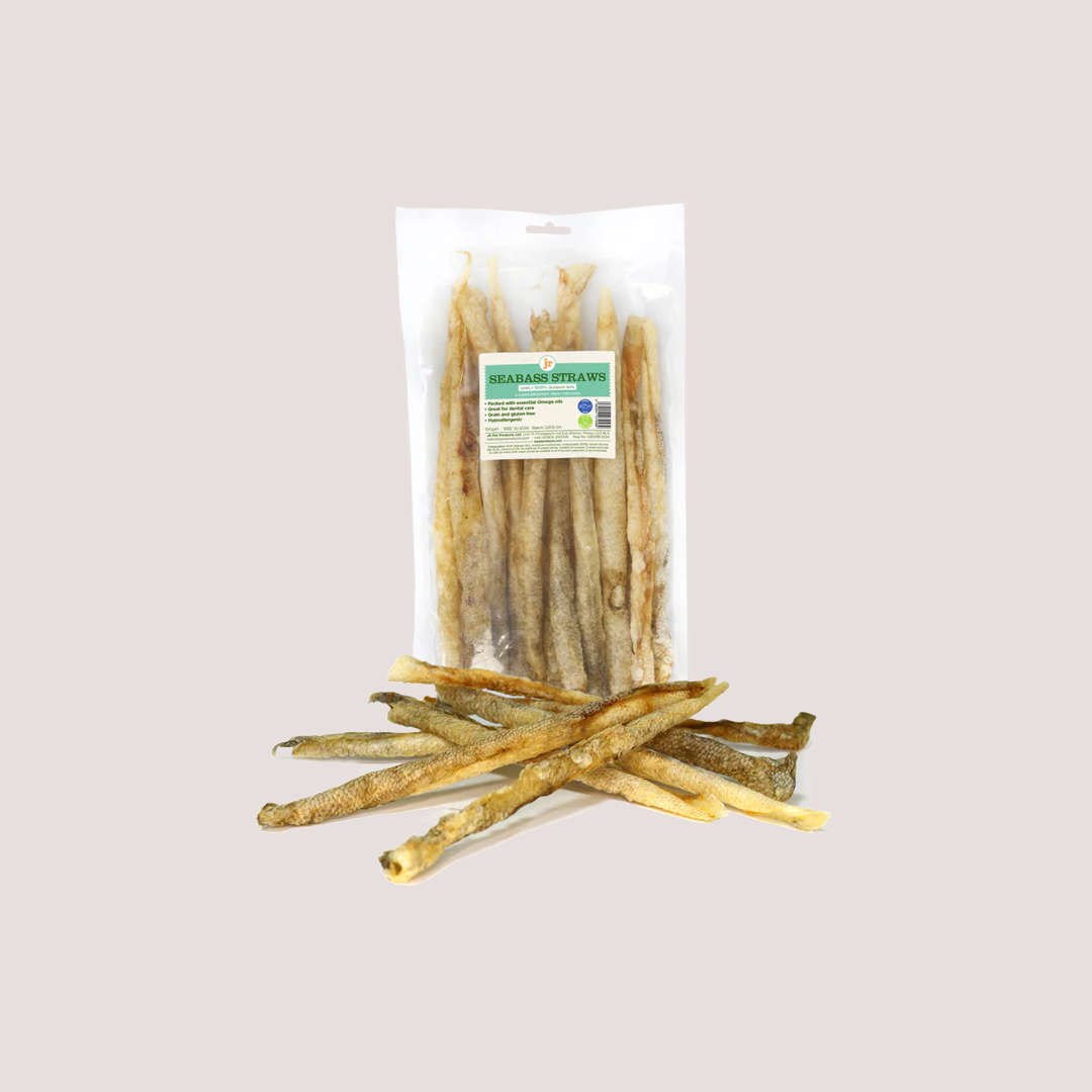 JR Seabass Straws 100g