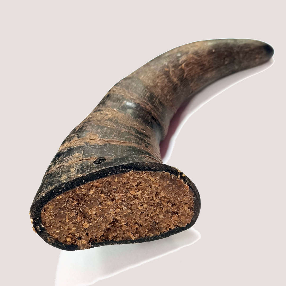 Horns Stuffed With Meaty Pate