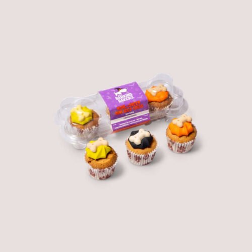 The Barking Bakery Halloween Mini Iced Trio