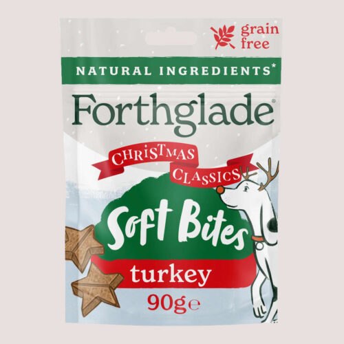 Forthglade Christmas Turkey & Cranberry Soft Bites 90g
