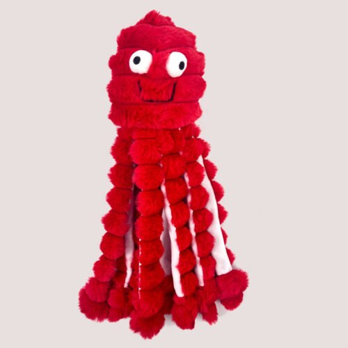 Gorpets Holiday Octopus Dog Plush