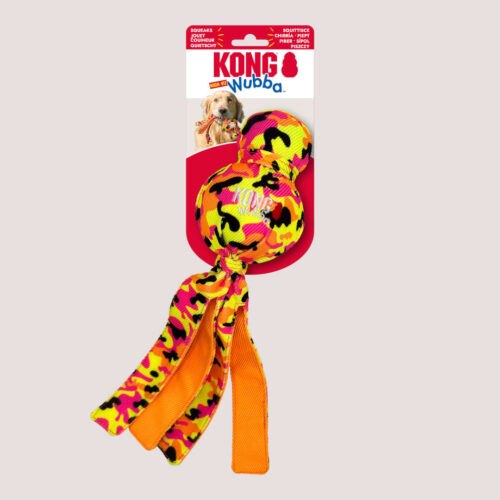 KONG Wubba Ballistic High Viz Dog Toy