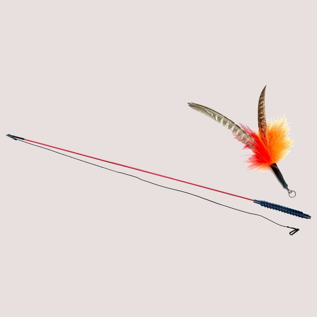 Purrs In Our Hearts Purrsuit Long Wand Clip On 100cm