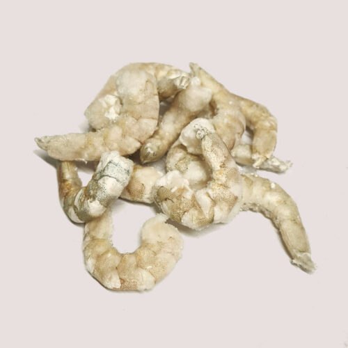 Raw Uncooked Prawns