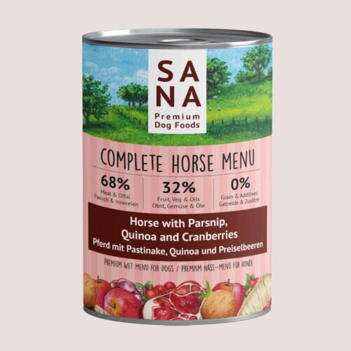 Sana Horse Wet Dog Food 800g