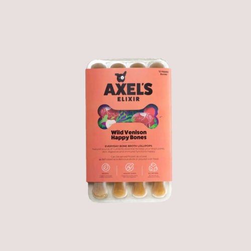 Axels Elixir Wild Venison Happy Bones For Dogs