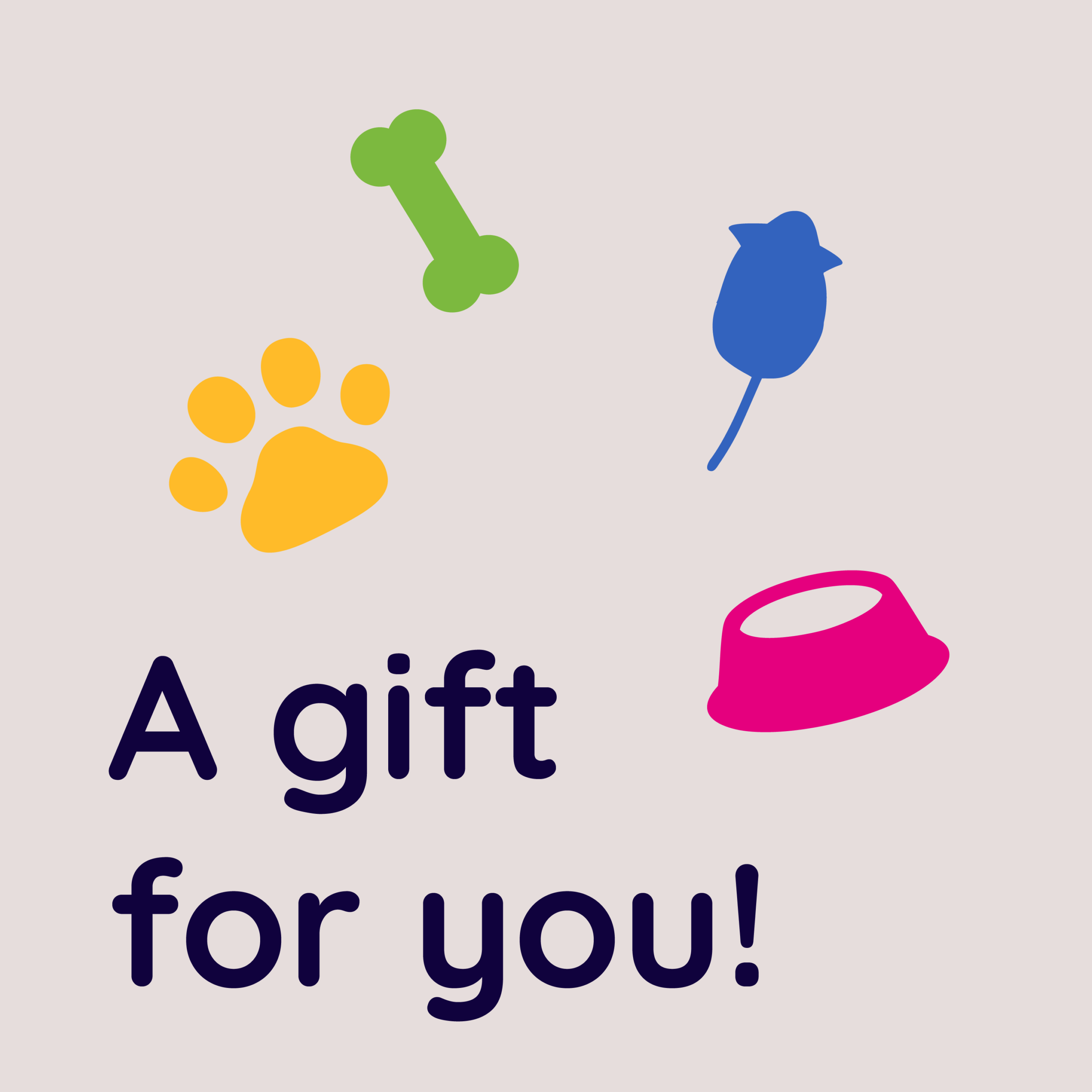 A gift for you! Gift Card