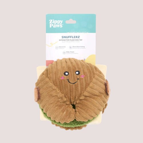 ZippyPaws Snufflerz Stacks Breakfast Sandwich Dog Toy